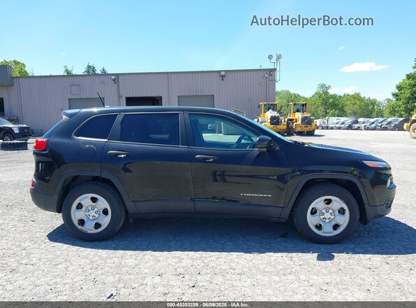 1C4PJMAB7HW542224 2017 JEEP CHEROKEE Black 