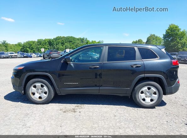 1C4PJMAB7HW542224 2017 JEEP CHEROKEE Black 