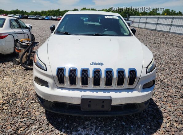 1C4PJMAB7HW571013 2017 JEEP CHEROKEE White Front view