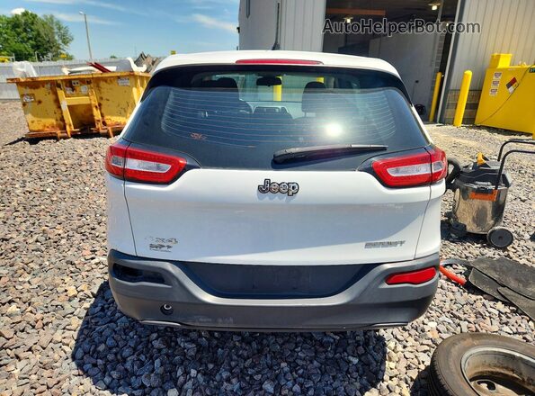 1C4PJMAB7HW571013 2017 JEEP CHEROKEE White Rear view