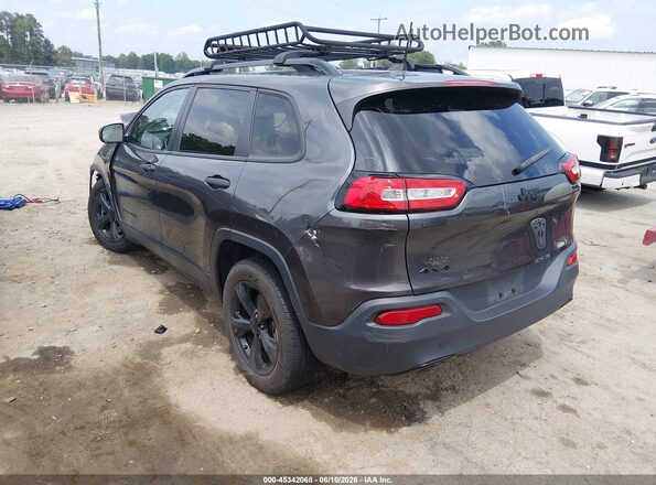 1C4PJMAB7HW588961 2017 JEEP CHEROKEE Gray Trasero izquierdo