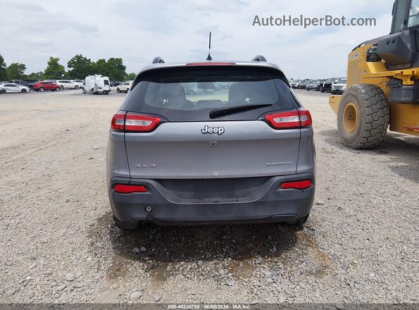 1C4PJMAB8GW226961 2016 JEEP CHEROKEE SPORT 4WD Silver 