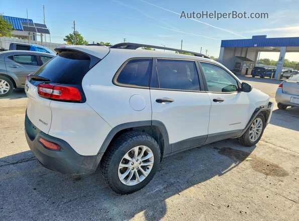 1C4PJMABXGW344171 2016 JEEP CHEROKEE White Rear right