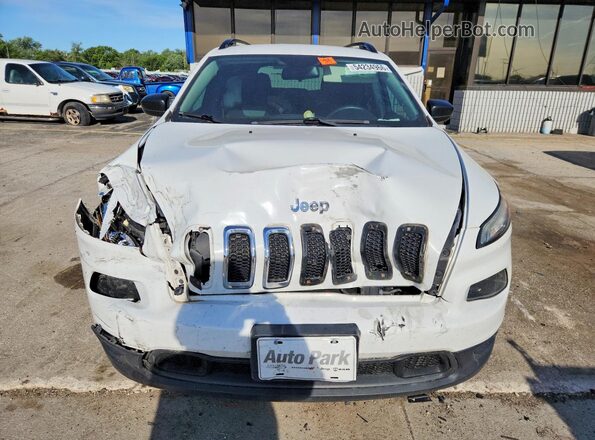 1C4PJMABXGW344171 2016 JEEP CHEROKEE White Front view