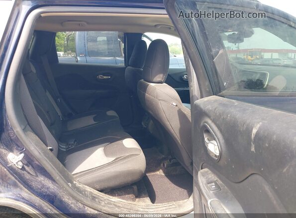 1C4PJMAS1GW226929 2016 JEEP CHEROKEE Dark Blue Widok naklejki z numerem VIN