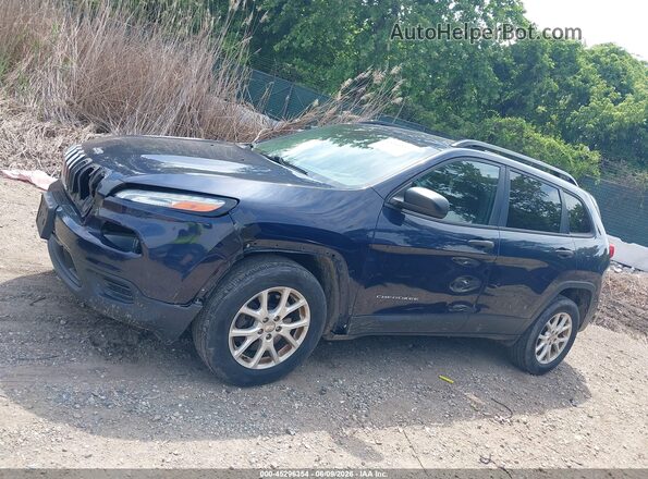 1C4PJMAS1GW226929 2016 JEEP CHEROKEE Dark Blue Widok wnętrza 360 stopni