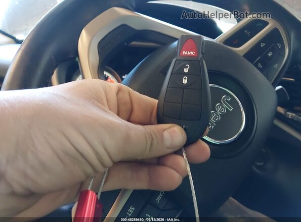 1C4PJMAS1HW628001 2017 JEEP CHEROKEE Black წინა პანელის ხედი
