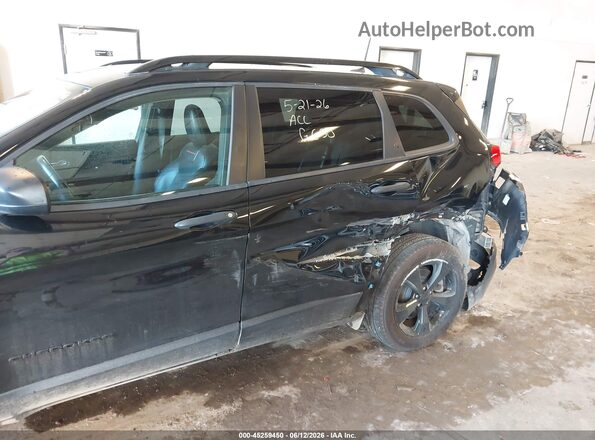 1C4PJMAS1HW628001 2017 JEEP CHEROKEE Black წინა ხედი