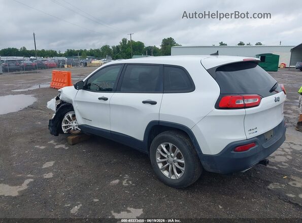 1C4PJMAS3HW503632 2017 JEEP CHEROKEE White Rear left