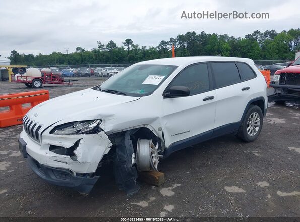 1C4PJMAS3HW503632 2017 JEEP CHEROKEE White Front left