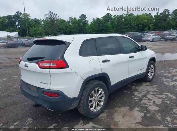 1C4PJMAS3HW503632 2017 JEEP CHEROKEE White Rear right