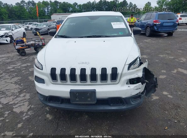 1C4PJMAS3HW503632 2017 JEEP CHEROKEE White Rear interior view