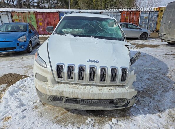 1C4PJMAS9GW358174 2016 JEEP CHEROKEE White Widok z przodu