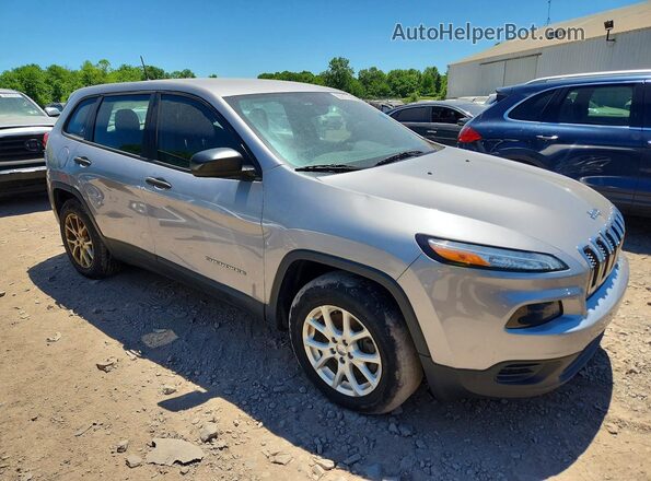 1C4PJMASXHD227378 2017 JEEP CHEROKEE Gray Przód prawy