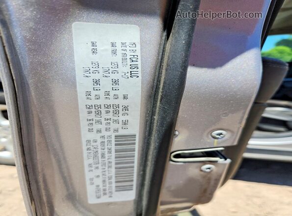 1C4PJMASXHD227378 2017 JEEP CHEROKEE Gray Widok naklejki z numerem VIN