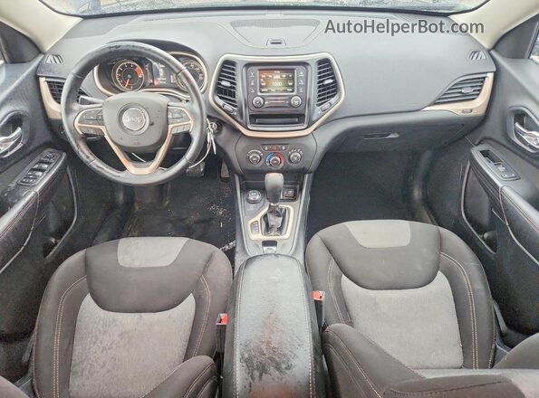 1C4PJMASXHW538152 2017 JEEP CHEROKEE Серый Вид панели приборов