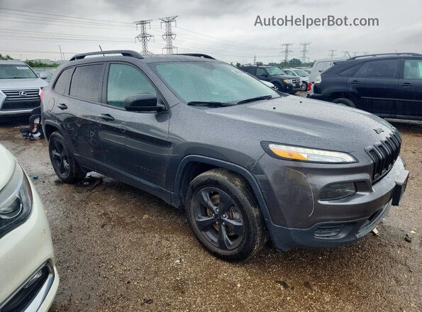 1C4PJMASXHW538152 2017 JEEP CHEROKEE Серый Передняя правая четверть