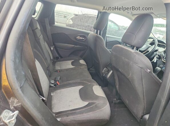 1C4PJMASXHW538152 2017 JEEP CHEROKEE Серый Вид задних сидений