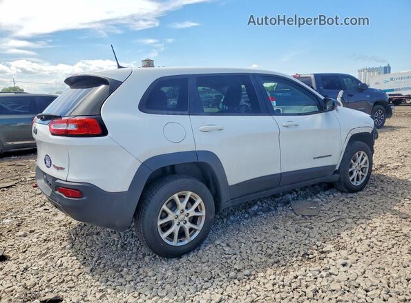 1C4PJMBB0GW268927 2016 JEEP CHEROKEE White Rear right