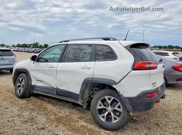 1C4PJMBB0HD214461 2017 JEEP CHEROKEE White Trasero izquierdo