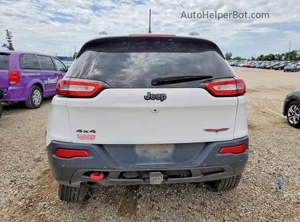 1C4PJMBB0HD214461 2017 JEEP CHEROKEE White Vista trasera