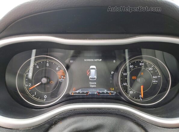 1C4PJMBB0HD214461 2017 JEEP CHEROKEE White Vista del cuadro de instrumentos