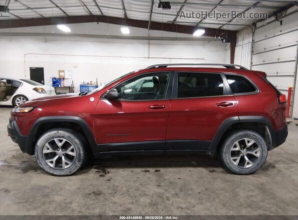 1C4PJMBB1HW517317 2017 JEEP CHEROKEE Red Vista interior de 360 grados