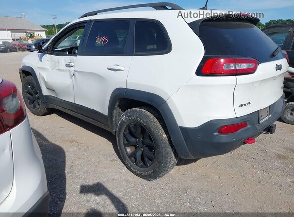 1C4PJMBB1HW569725 2017 JEEP CHEROKEE White Rear left