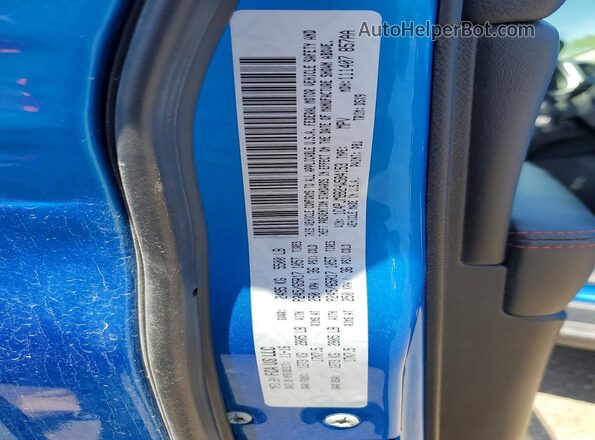 1C4PJMBB2HW584153 2017 JEEP CHEROKEE Blue Widok naklejki z numerem VIN