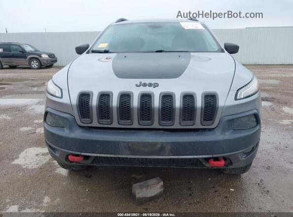 1C4PJMBB3HW528660 2017 JEEP CHEROKEE Gray Вид спереду