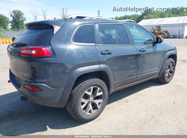 1C4PJMBB6HW551494 2017 JEEP CHEROKEE Black Задня права чверть