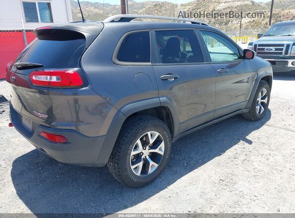 1C4PJMBB9GW343530 2016 JEEP CHEROKEE Gray 