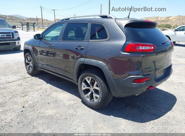 1C4PJMBB9GW343530 2016 JEEP CHEROKEE Gray 