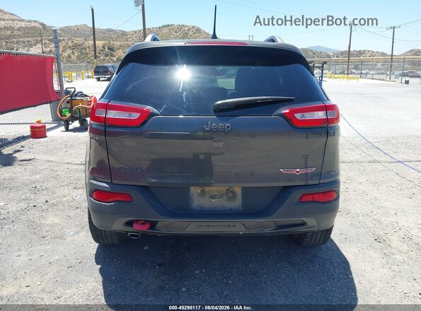 1C4PJMBB9GW343530 2016 JEEP CHEROKEE Gray 