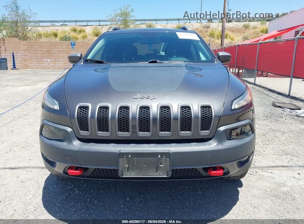 1C4PJMBB9GW343530 2016 JEEP CHEROKEE Gray 