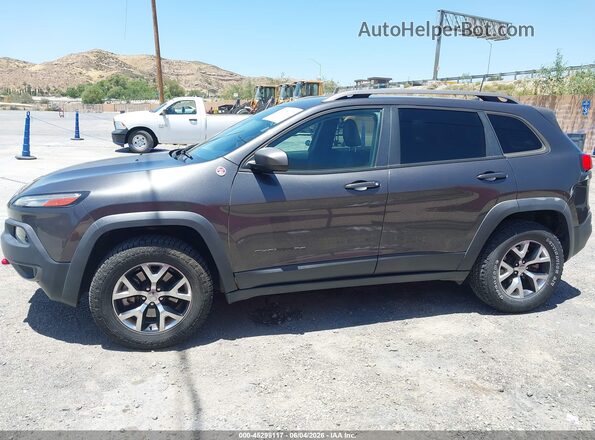 1C4PJMBB9GW343530 2016 JEEP CHEROKEE Gray 