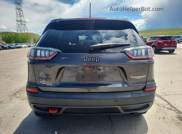 1C4PJMBN4KD436907 2019 JEEP CHEROKEE Gray Widok z tyłu
