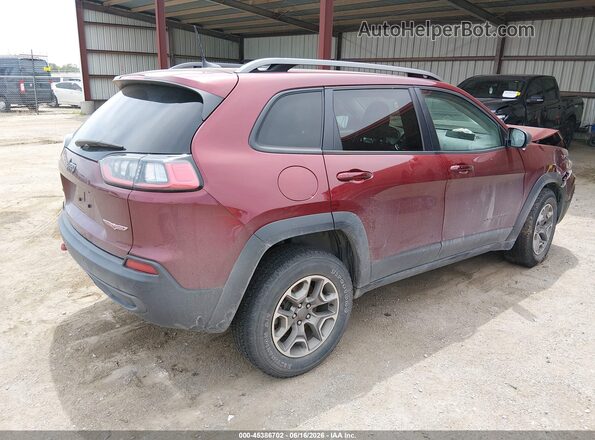 1C4PJMBN6LD539618 2020 JEEP CHEROKEE Maroon Tył prawy