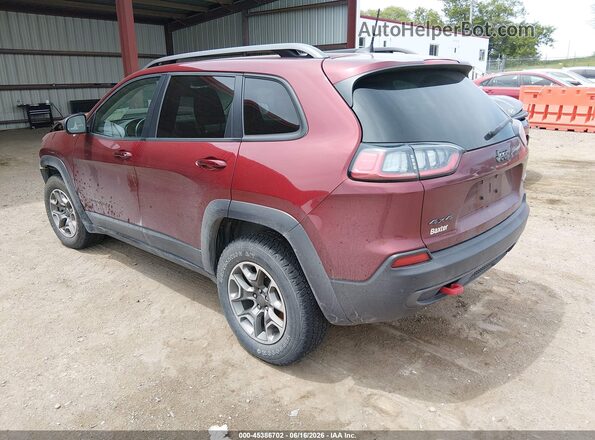 1C4PJMBN6LD539618 2020 JEEP CHEROKEE Maroon Tył lewy