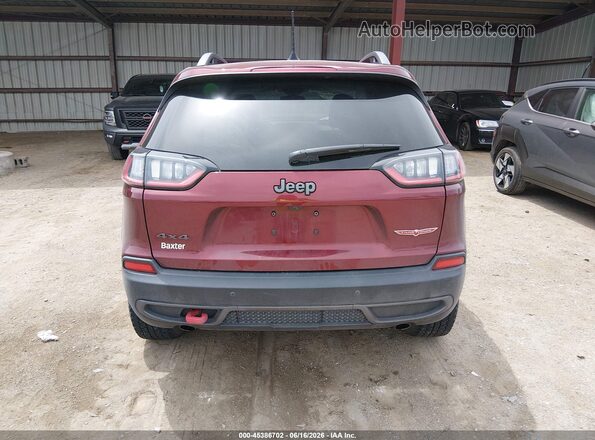1C4PJMBN6LD539618 2020 JEEP CHEROKEE Maroon 