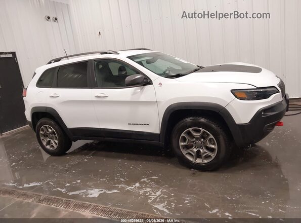 1C4PJMBN7LD537800 2020 JEEP CHEROKEE Белый Вид задней части салона