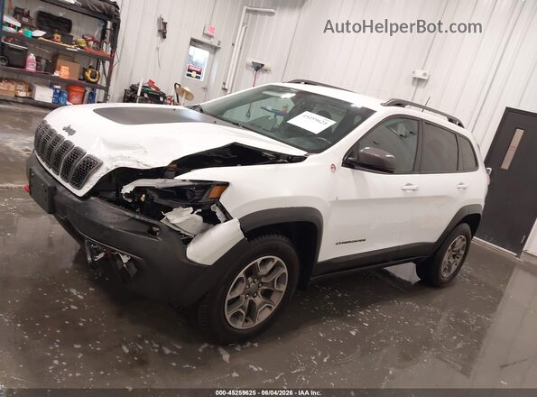 1C4PJMBN7LD537800 2020 JEEP CHEROKEE Белый Панорамный вид салона 360°