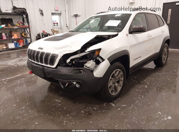 1C4PJMBN7LD537800 2020 JEEP CHEROKEE Белый Вид спереди