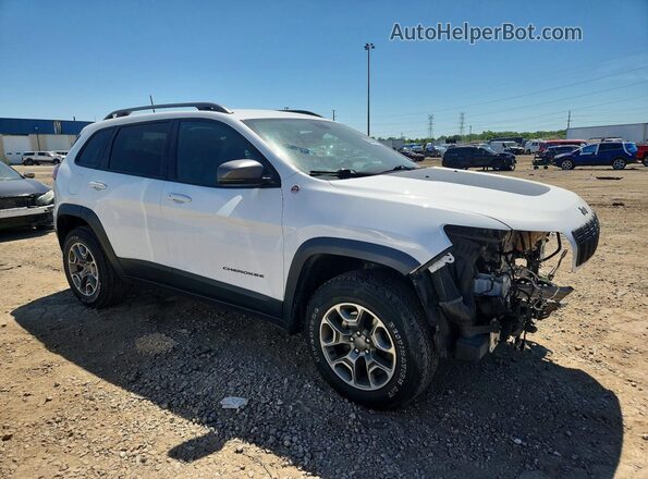 1C4PJMBN8LD540270 2020 JEEP CHEROKEE White Przód prawy