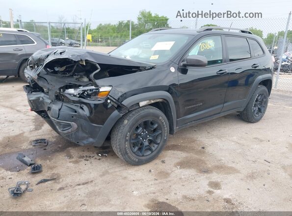 1C4PJMBN9KD346068 2019 JEEP CHEROKEE Black Передня ліва чверть