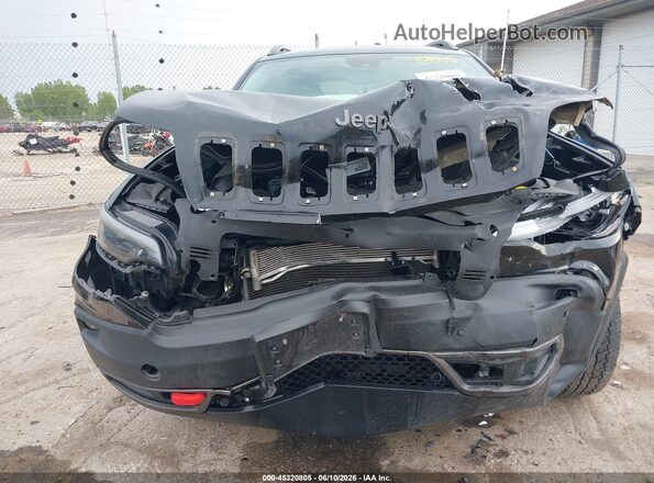 1C4PJMBN9KD346068 2019 JEEP CHEROKEE Black Вид щитка приладів