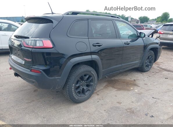 1C4PJMBN9KD346068 2019 JEEP CHEROKEE Black Задня права чверть
