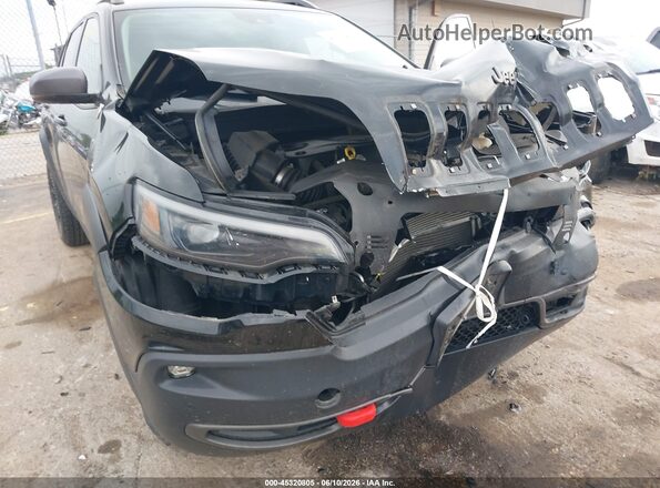 1C4PJMBN9KD346068 2019 JEEP CHEROKEE Black Вид спереду