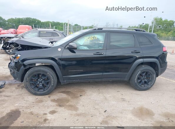 1C4PJMBN9KD346068 2019 JEEP CHEROKEE Black Панорамний вид салону 360°