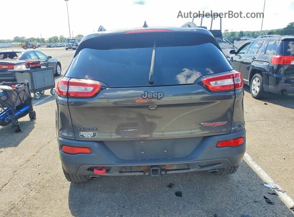 1C4PJMBS0GW134869 2016 JEEP CHEROKEE Black უკანა ხედი